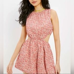 Floral Cutout Romper